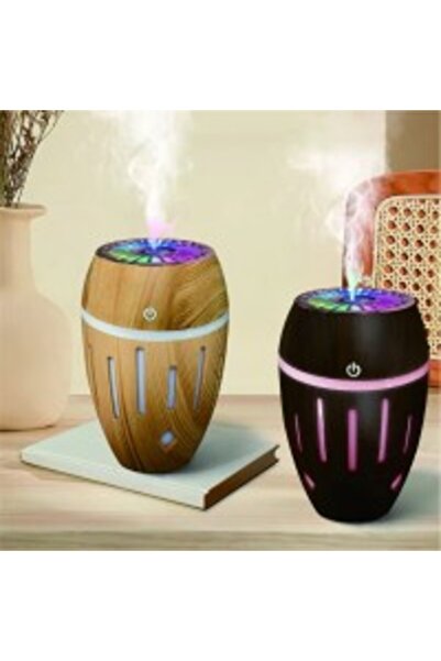 DLC Wooden Carved Heart-shaped Ultrasonic Humidifier / Aroma Diffuser AF064-3