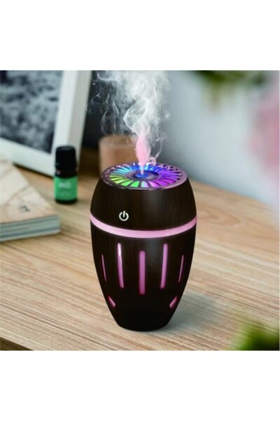 DLC Honsen Wooden Heart-Shaped Ultrasonic Humidifier AF064-3