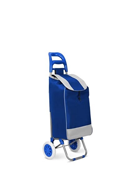 Generic 20" Blue Shopping Cart