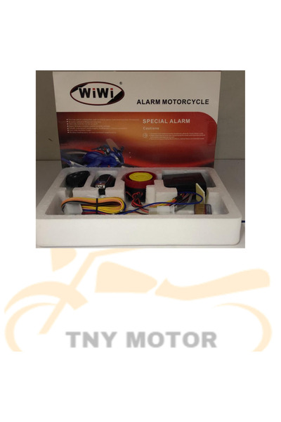 Wiwi Motosiklet Alarm Seti Pilli-Uzaktan Çalıştırmalı