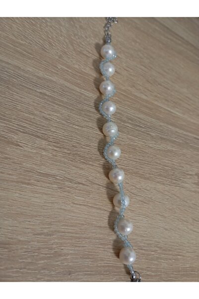 OEM Handmade Pearl and Topaz Bracelet