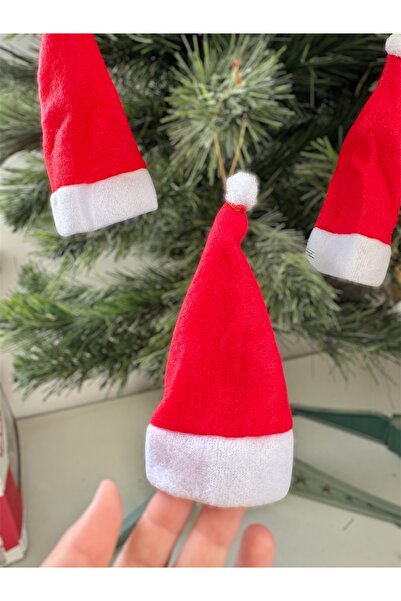 Mini Tasarım Atölyem Tiny Christmas Hats Tree Ornament