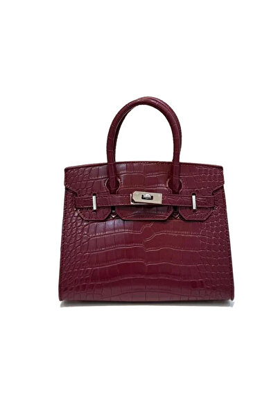 China Croc handbag, size 25 cm