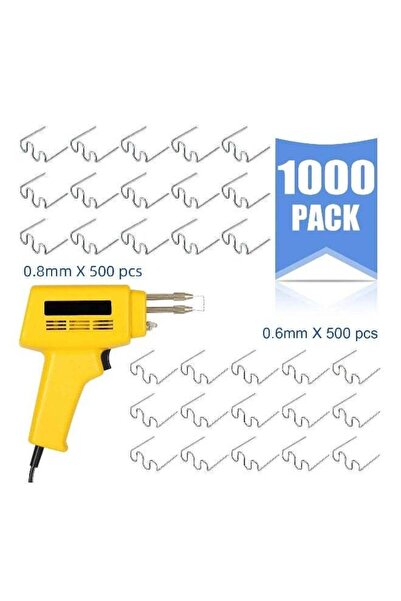 Generic 1000 Pieces Hot Staples Welding Rods for Plastic Bumper Repair 0.8/0.6mm