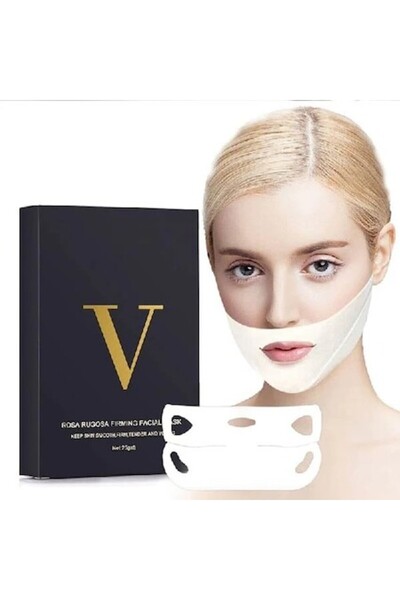 APPTI Mască facială de lifting în formă de V, set de 5 — Tratament contur, reducere bărbie dublă, hidratare, fermitate