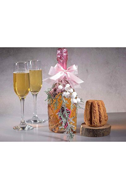 Decorer Τεχνητό κλαδί με ροζ λουλούδι 36 εκ.