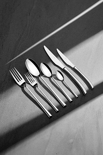 Nehir Elegance Sade 12-Person 84-Piece Boxed Cutlery Set