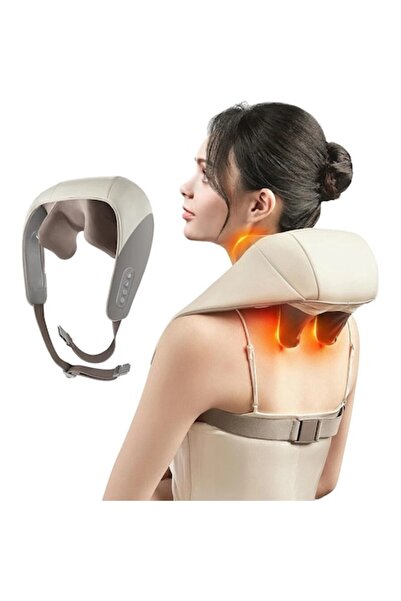 OEM Aparat de masaj electric profesional pentru gât și umeri Mini Neck N5, încălzire, wireless, 90 min