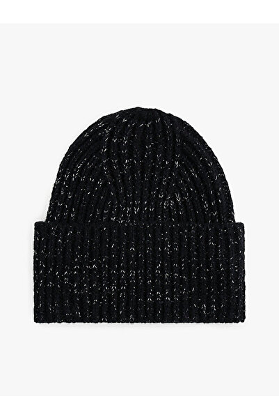 Tommy Hilfiger Wool Blend Metallic Beanie