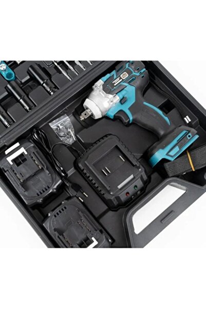 stuffix LUXIS Impact Driver 48V - 2 Batteries, 550Nm, 43 Accessories