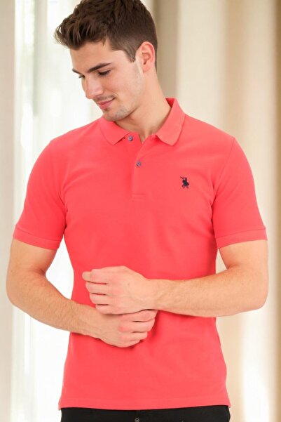 Dewberry تيشيرت رجالي T9561 - لون الرمان