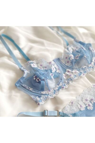 Assina Papatya Bralet Sütyen Takimi