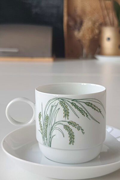 Rosenthal Indian Rice Patterned Vintage Tea Cup Set 2 Pieces 150 ml