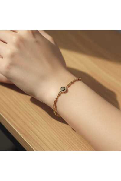 Ralp Moda سوار زجاجي مطرز بالخرز