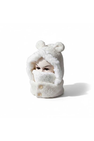 Aware Time Mouth Protection Snow Mask with Teddy Bear Ears