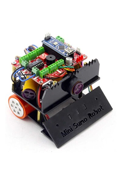 Genel Markalar Arduino Nano Frog Mini Sumo Robot Kiti - Montajsız Demonte Mini Sumo Seti