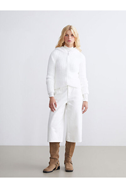 LC Waikiki Hooded Women's Knitwear Cardigan