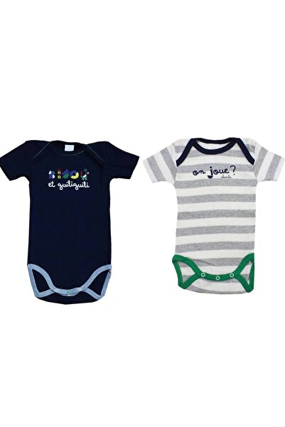 By Danina 2x body bebe baieti marimea 6 luni nou cu eticheta din 100% bumbac