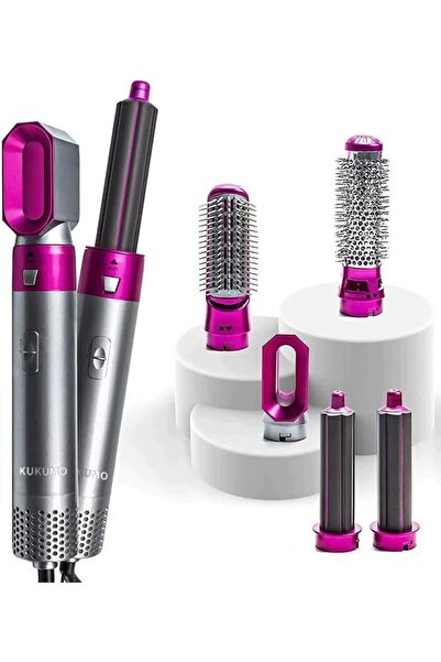 Generic 5 in 1 Hot Air Styler Hair Dryer Comb Multifunctional Styling