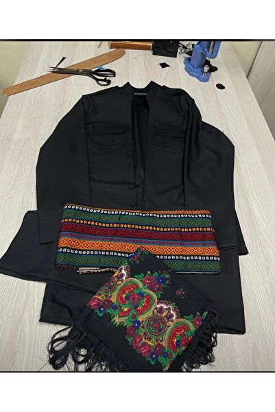 MODA Erkek Yöresel Elbise Botani Şal U Şepık Puşi Hediyeli