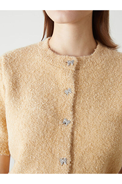 LC Waikiki Crew Neck Women's Knitwear Cardigan