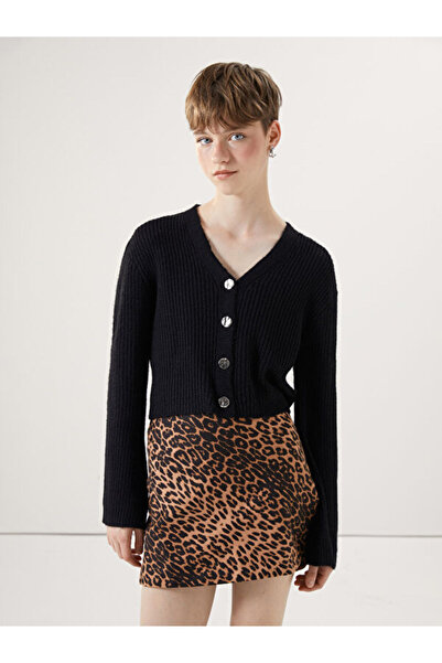 LC Waikiki V-Neck Women's Knitwear Cardigan