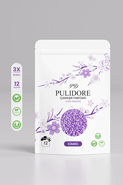 PULIDORE Granül Çamaşır Parfümü & Çamaşır Yumuşatıcı Sümbül 126 gr ( 12 Yıkama )