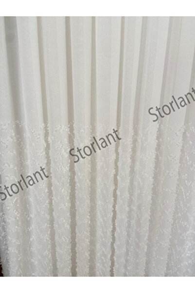Storlant Half Cardokusu Tulle Curtain |   Frequent Pleating L Heavy Grammage Kdk, No Ironing Required, Suitable for Any Room