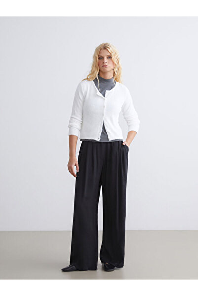 LC Waikiki Crew Neck Women's Knitwear Cardigan