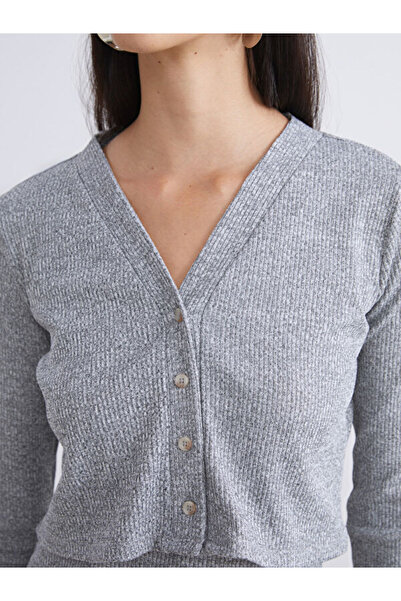 LC Waikiki V-Neck Women's Knitwear Cardigan