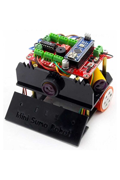 Genel Markalar Arduino Nano Frog Mini Sumo Robot Kiti - Montajsız Demonte Mini Sumo Seti