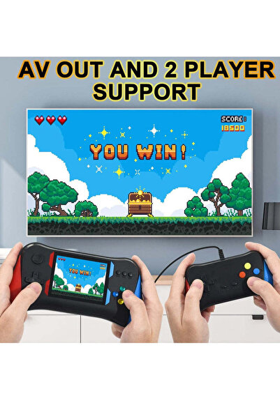 Generic 500 in 1 Oh youth game joystick game console, Handheld Game Console