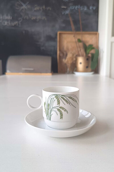 Rosenthal Indian Rice Patterned Vintage Tea Cup Set 2 Pieces 150 ml