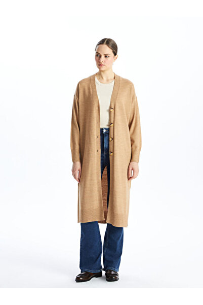 LC Waikiki V-Neck Women's Knitwear Cardigan