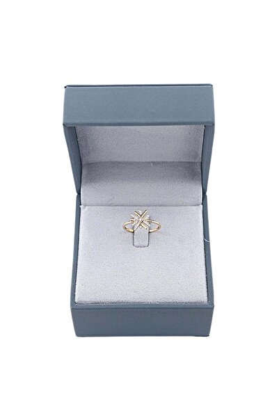 Bijuteria SORELLY 14k Rose Gold Ring with 0.086ct Diamonds Size 14