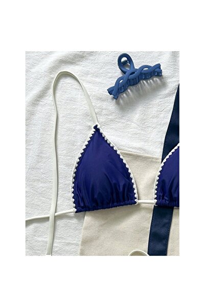 FITINT Women's push-up adjustable 2-piece swimsuit Blue – 201