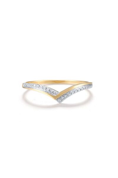 Bijuteria SORELLY 14k Gold Ring with 0.066ct Diamonds 14k Gold Ring with 0.066ct Diamonds Size 14