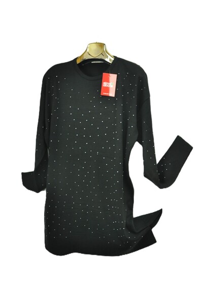 elma abone New Season Stone Tricot Tunic Bluse