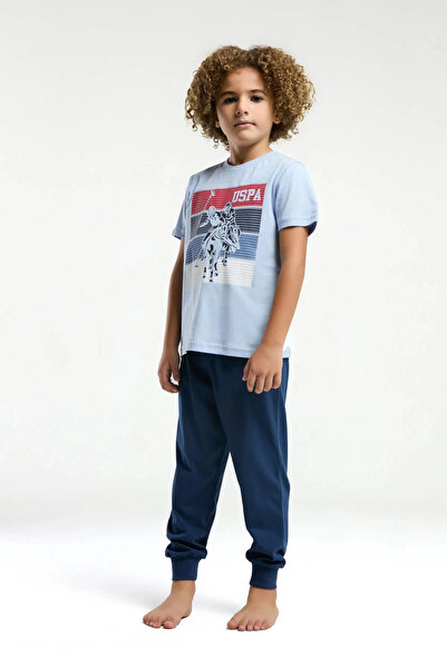 U.S. Polo Assn. Men's waiter pajama set - blue