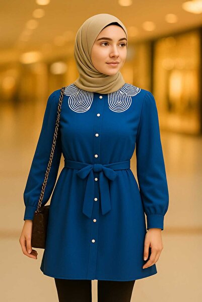 OUTLETSTORE Tesettür Tunic Baby Collar