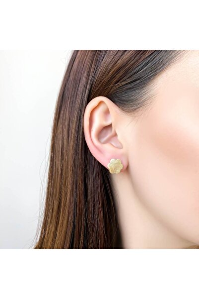 Bijuteria SORELLY 14k Gold Flower Earrings