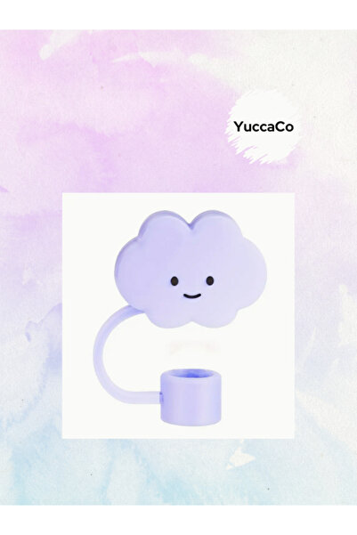 YuccaCo Accessorize Your Life Termos Uyumlu Bulutlu Aksesuar/ Bulut Pipet Kor...