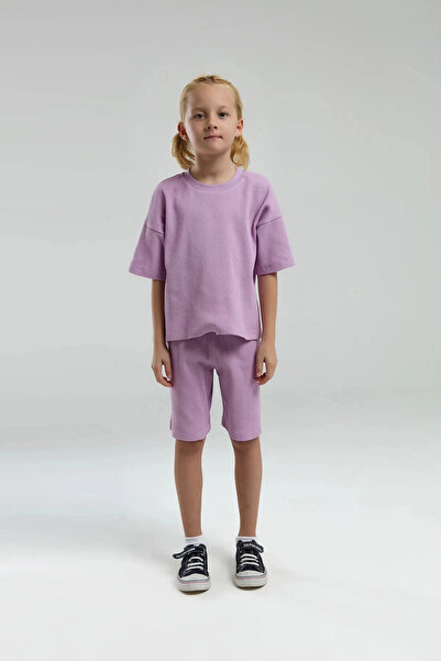 U.S. Polo Assn. Girl's bermuda set - mauve