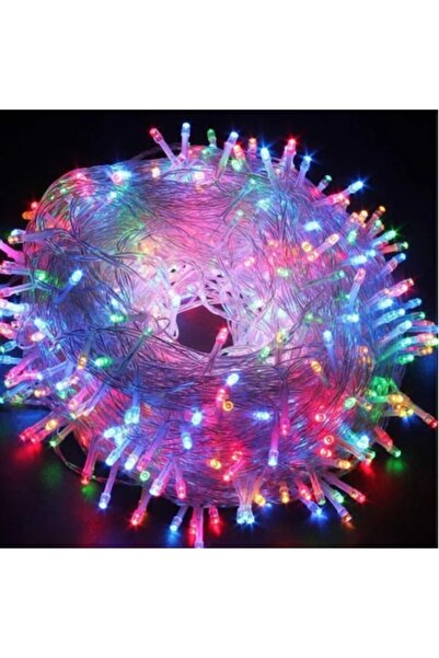 RABY Ghirlandă Luminoasă LED de Crăciun, 300 LED-uri, 50 m, Multicoloră