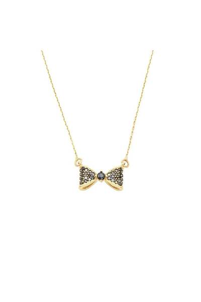 Bijuteria SORELLY Lanț de aur de 14k, model feminin, cu fundă