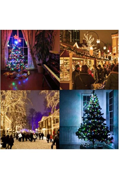 RABY BellFyd Christmas Light String for Indoor/Outdoor — 100 Multicolor LEDs