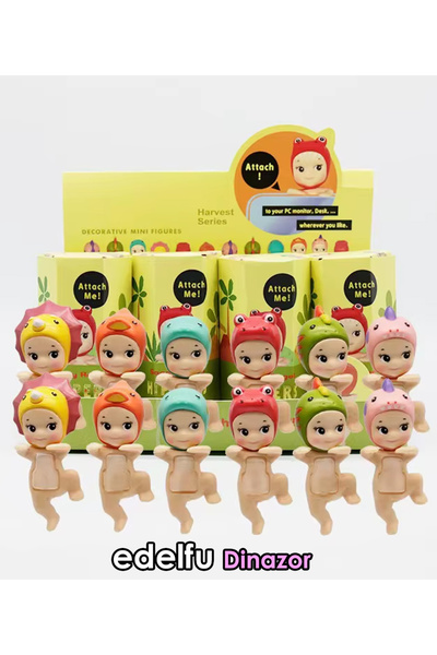 EDELFU Sonny Angel Dniozor Series Mini Figure Series Adhesive 1 Piece Toy Figure, Phone Decoration