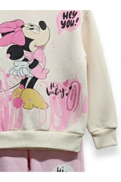 NiLi Girls' Winter Three-String Set Fleece-Lined 2-Piece Set