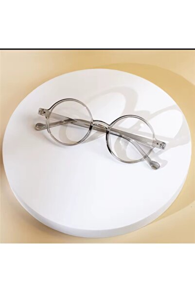 lenzio Round fashion colorful model harmful light blocking screen reading glasses