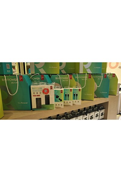 RavPower Smart Charging All-in-One Power Bank with Multi-Use Cables, Wall Charger, and Car Charger